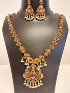 Imitation godess Laksmi long necklace