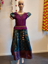 Load image into Gallery viewer, Long pattu pavada type kurti