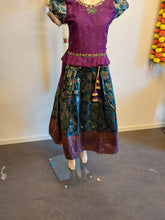 Load image into Gallery viewer, Long pattu pavada type kurti