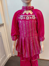 Load image into Gallery viewer, Party Wear Kurta Sharara Set with Dupatta