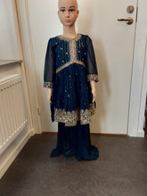 Load image into Gallery viewer, Party Wear Kurta Sharara Set with Dupatta