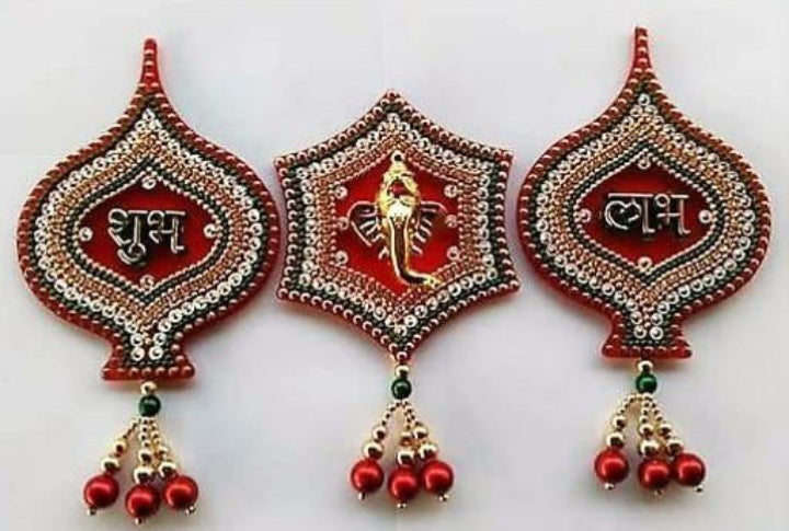 Lovely Shubh-Labh Hangings For Diwali Festival