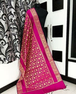 Banarasi cotton silk dupatta