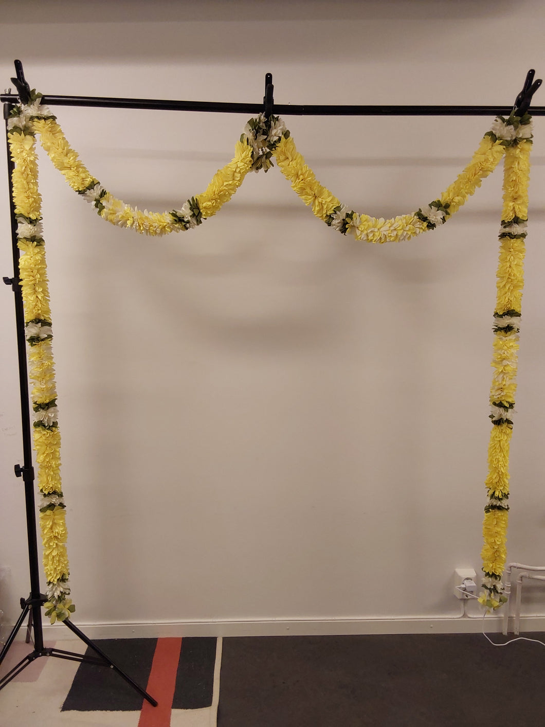 Washable Yellow flower garland