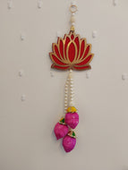 Artificial lotus with pearl