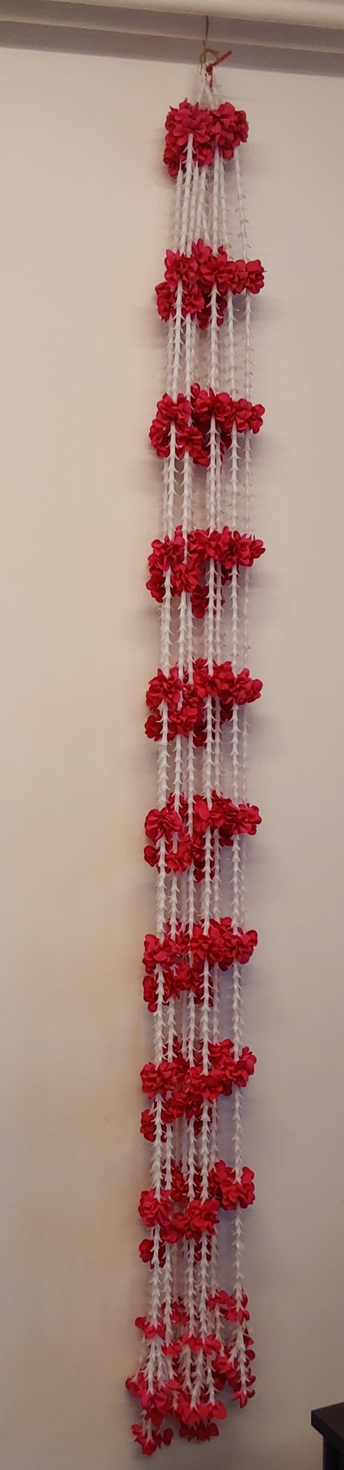 Lilly and flower garland