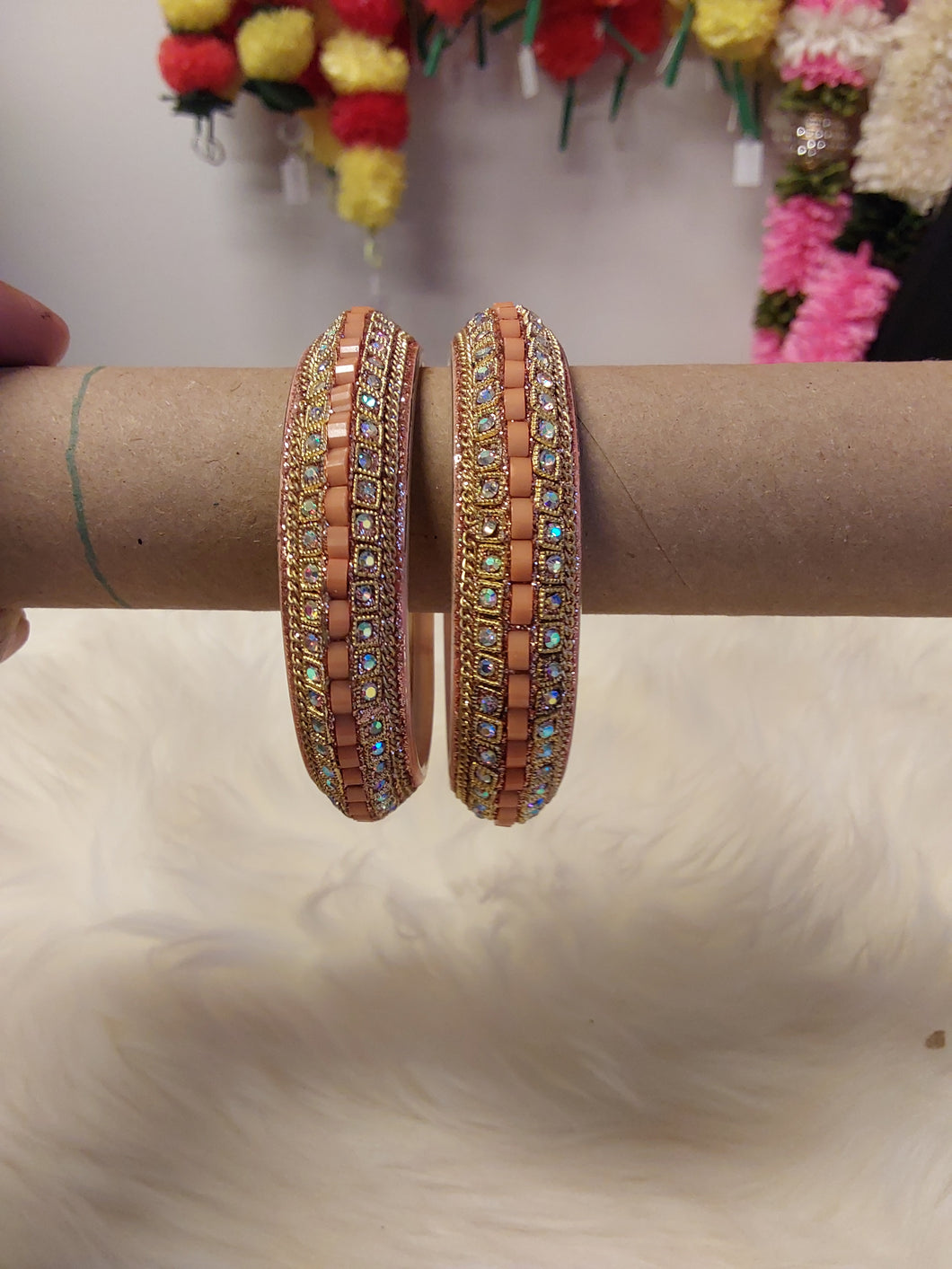 Glass bangles
