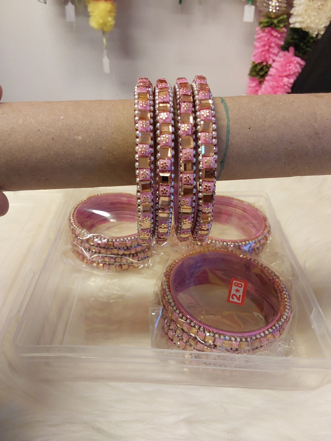 Glass bangles