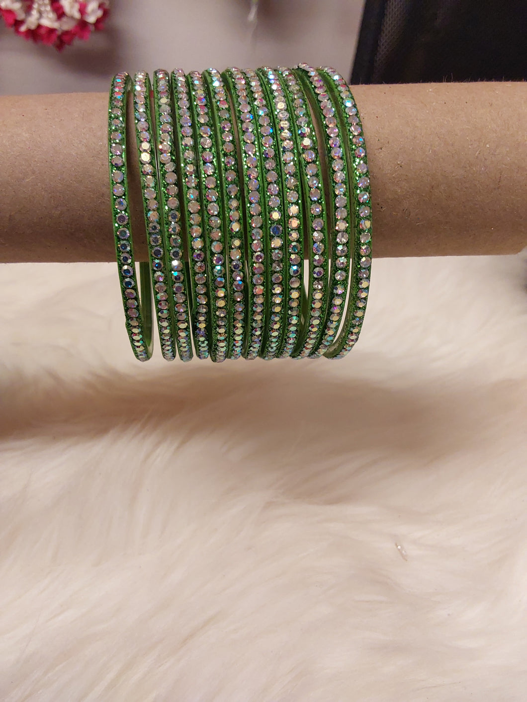 Glass bangles