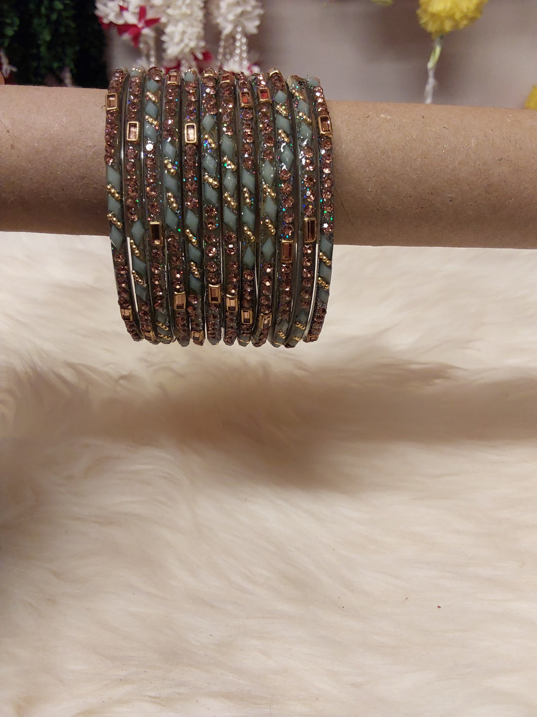 Glass bangles