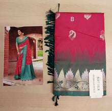 Load image into Gallery viewer, Soft Silk saree

