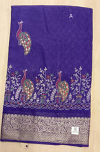 Load image into Gallery viewer, Chanderi silk saree
