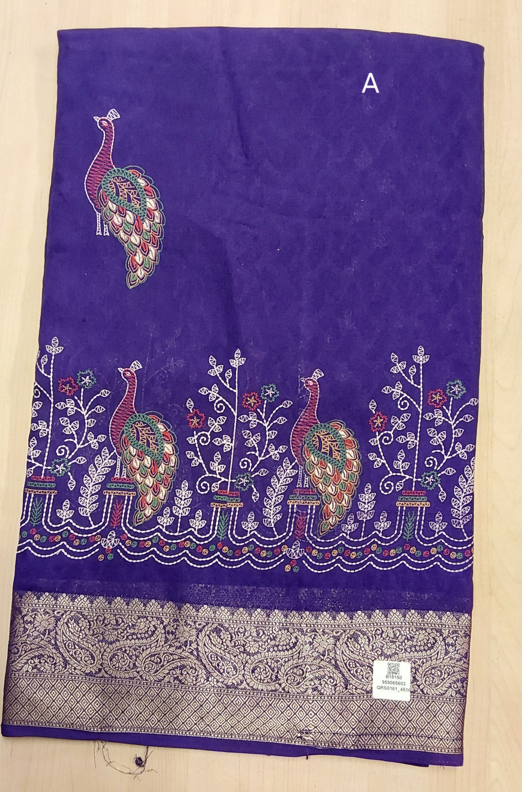 Chanderi silk saree