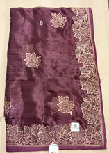 Load image into Gallery viewer, Georget Shimar silk saree
