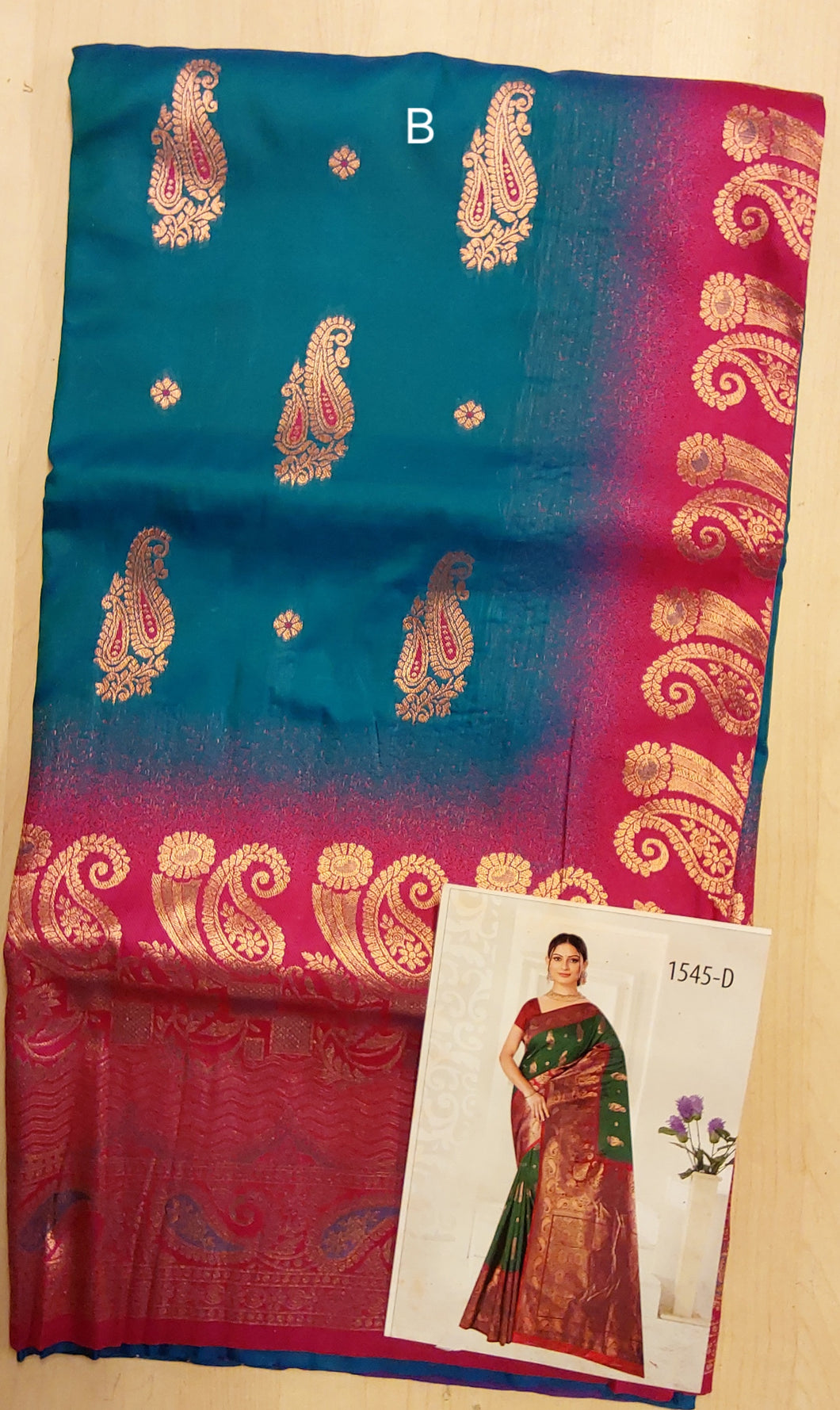 Mango Silk Saree