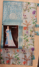 Load image into Gallery viewer, Floral Banaras silk Saree
