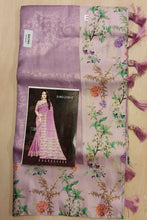 Load image into Gallery viewer, Floral Banaras silk Saree
