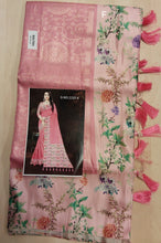 Load image into Gallery viewer, Floral Banaras silk Saree
