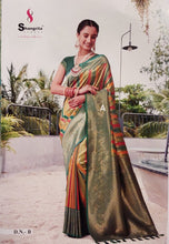 Load image into Gallery viewer, Kanchipuram silk saree
