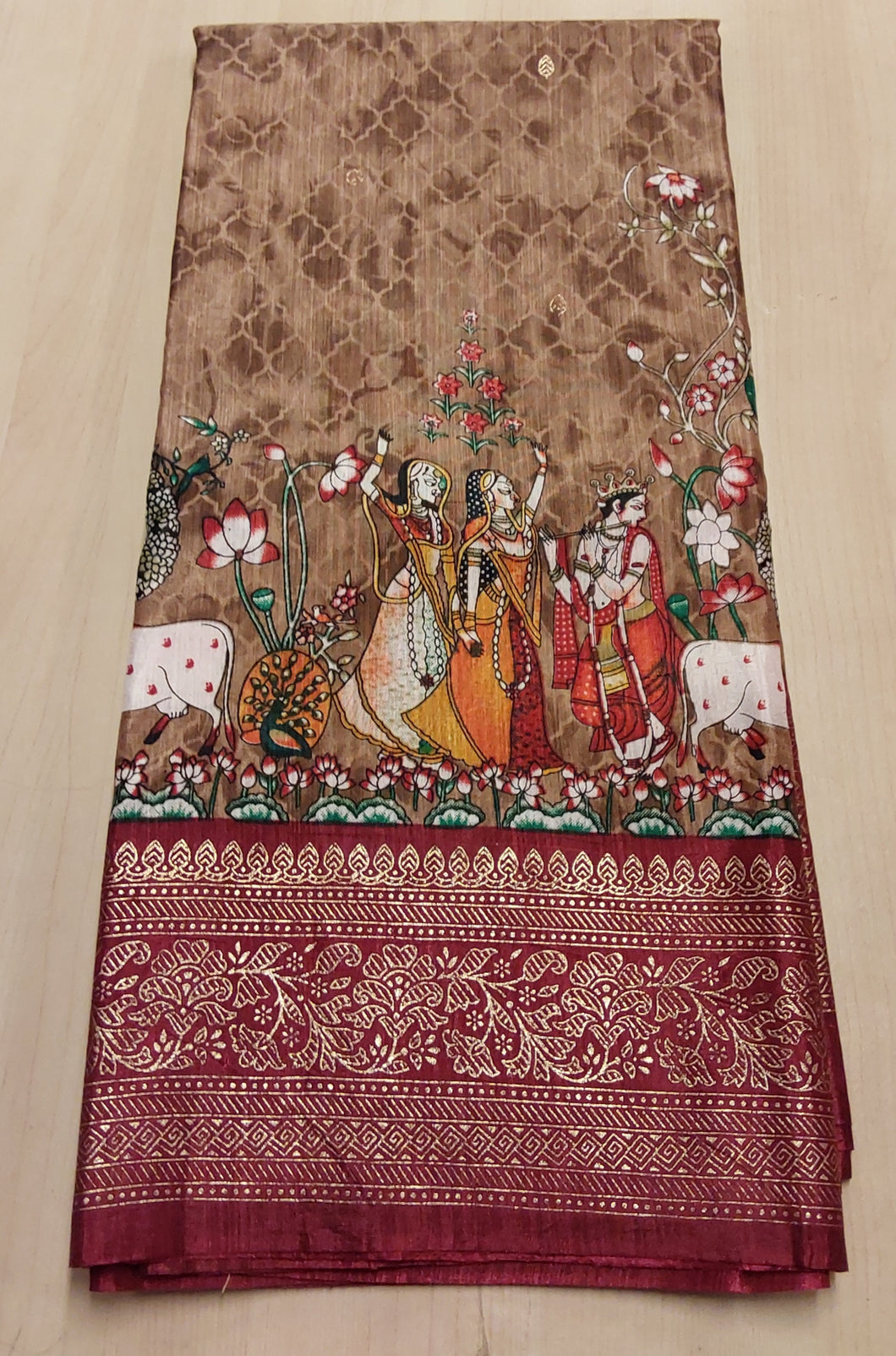 Dola silk saree