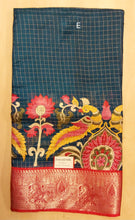 Load image into Gallery viewer, Emrald silk saree
