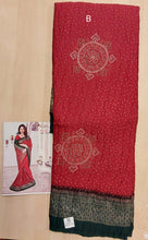 Load image into Gallery viewer, Crushed Fancy Silk Saree
