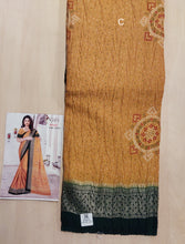 Load image into Gallery viewer, Crushed Fancy Silk Saree
