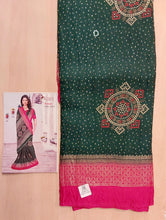 Load image into Gallery viewer, Crushed Fancy Silk Saree
