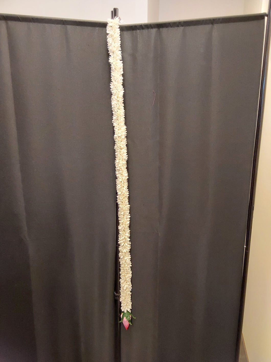 White color cloth Garland