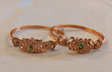 Load image into Gallery viewer, Matte Finish AD Stone Bangle
