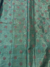 Load image into Gallery viewer, Dola silk Foil print saree
