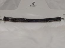 Load image into Gallery viewer, Black stone Neck Jewellery set
