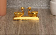 Double Duck Shape Haldi Kumkum Box