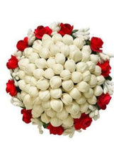 Load image into Gallery viewer, Artificial Flower Bun Juda Maker Flower Gajra Hair Accessories For Women and Girls
