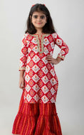 Kurta Sharara Kids Cotton Embroidered Set  Kurta Sets