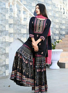 Kurta with Dupatta and Bottomwear