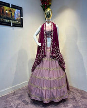 Load image into Gallery viewer, Designer Lehenga Choli Party wear koti Bollywood Wedding dress
